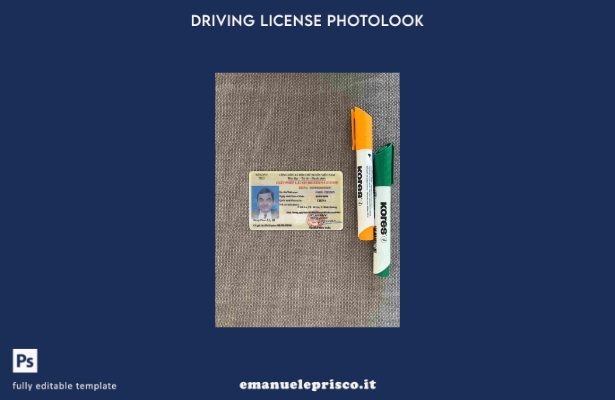 modello FRONTALE photolook Vietnam DL stile verificato